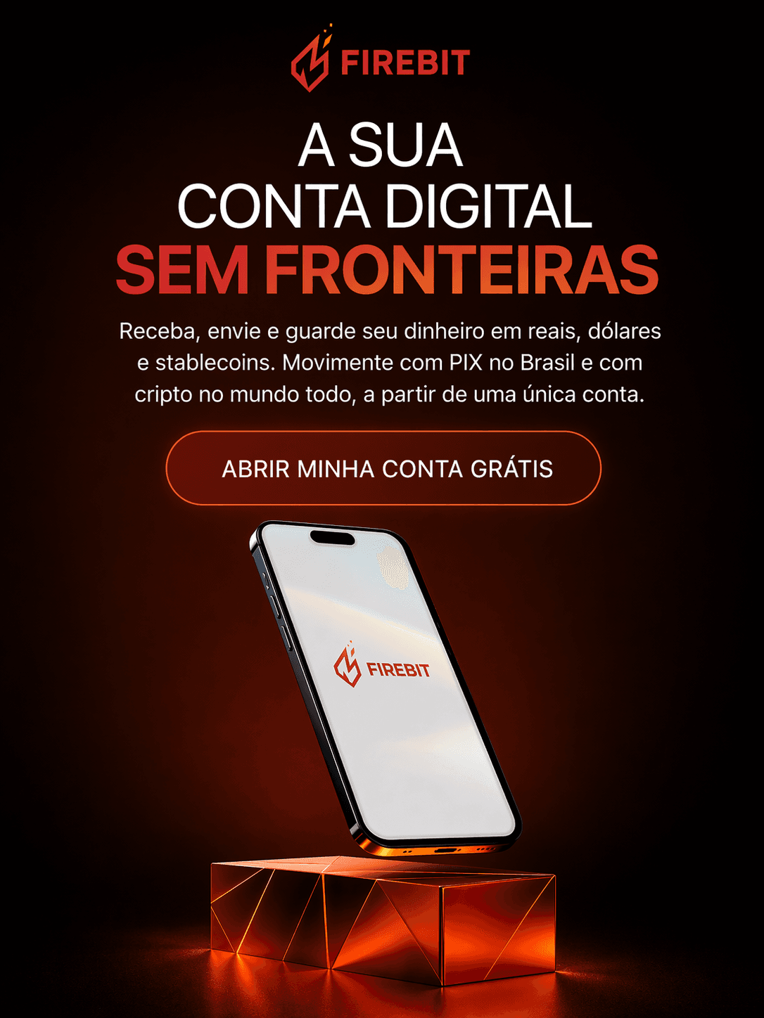 Firebit — A sua conta digital sem fronteiras